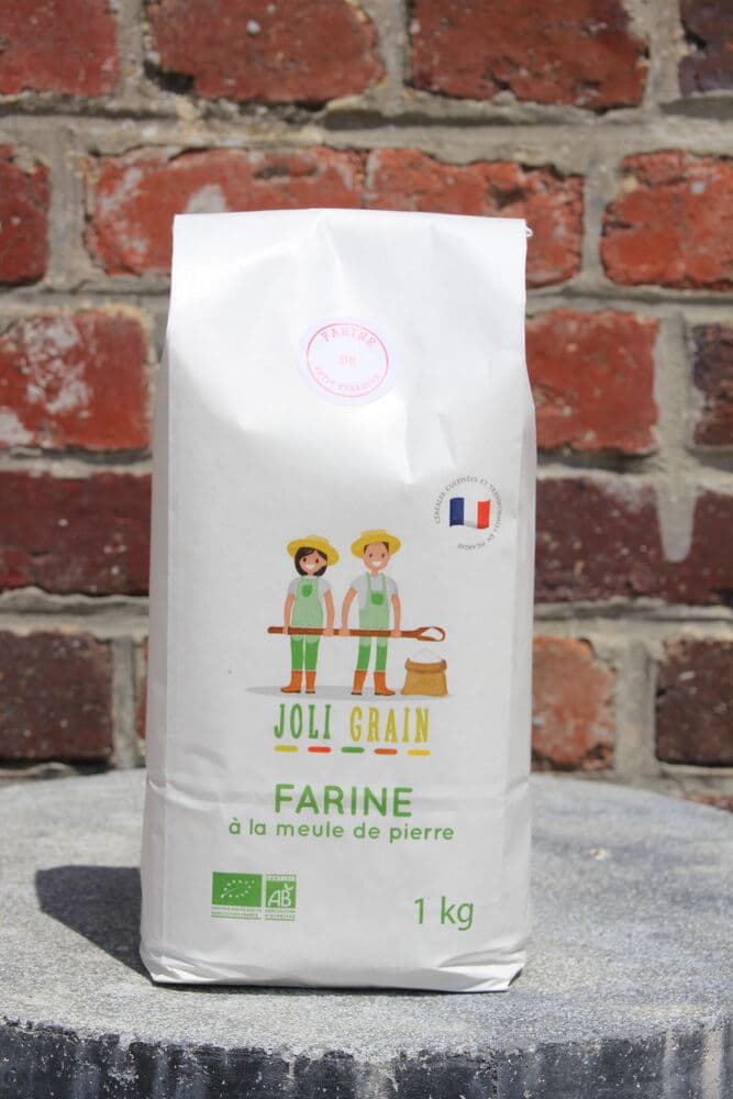 Farine de petit épeautre · Céréale ancienne · meule de pierre, Joli Grain