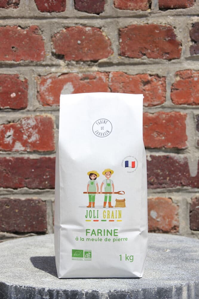 Farine de sarrasin · Pour galettes & crêpes · meule de pierre, Joli Grain