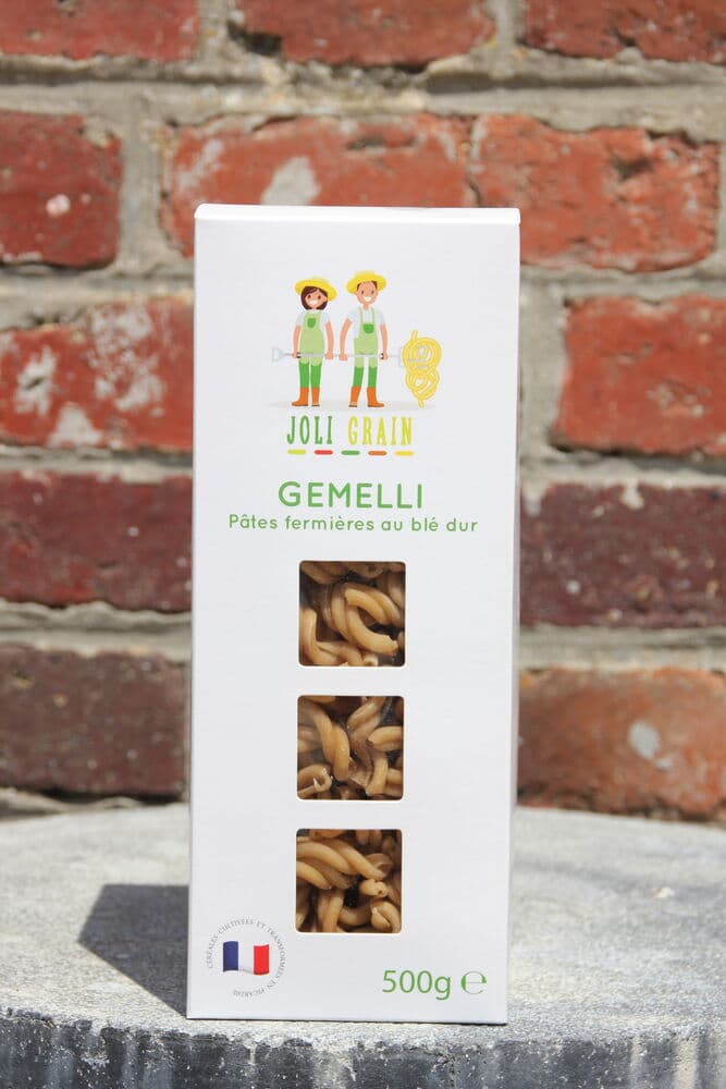Gemelli · Pâtes fermières au blé dur, Joli Grain