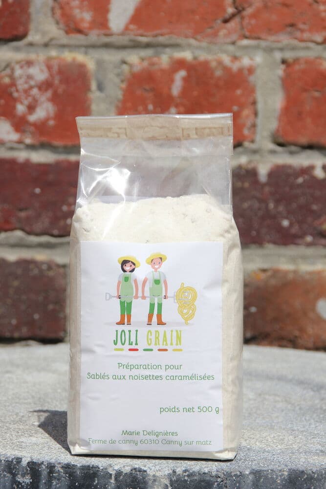 Sablés noisettes caramélisées · Préparation à cuisiner, Joli Grain