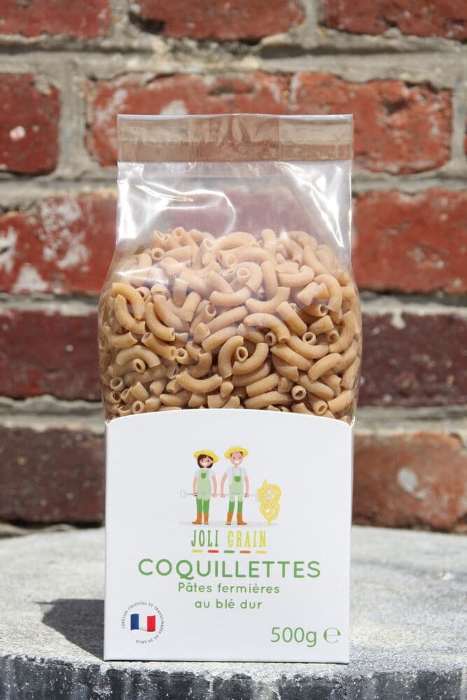 Coquillettes · Pâtes fermières au blé dur, Joli Grain